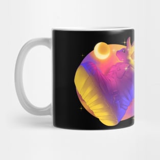 Astronaut Rabbit Boot Mug